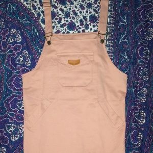 brand new - light pink overall dress